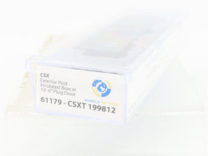 N Scale Wheels Of Time 61179 CSXT CSX Exterior Post Plug Door Box Car #199812