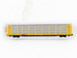N Scale Micro-Trains MTL 11100210 ETTX BNSF 89' Tri-Level Closed Autorack 711052