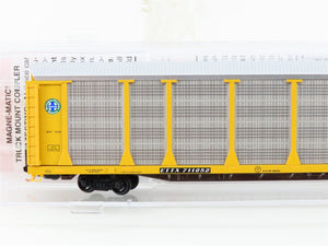 N Scale Micro-Trains MTL 11100210 ETTX BNSF 89' Tri-Level Closed Autorack 711052