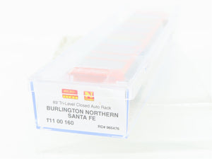 N Scale Micro-Trains MTL 11100160 TTGX BNSF 89' Tri-Level Closed Autorack 965476