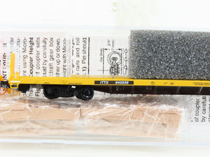 N Micro-Trains MTL 07100120 ITTX TTX 89' TOFC Flat Car #940536 w/ Stryker Load