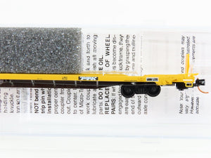 N Micro-Trains MTL 07100120 ITTX TTX 89' TOFC Flat Car #940536 w/ Stryker Load