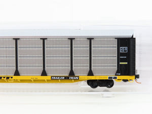 N Scale Micro-Trains MTL 11100330 ETTX N&W 89' Tri-Level Closed Autorack #800795