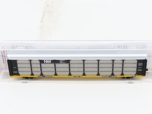N Scale Micro-Trains MTL 11100330 ETTX N&W 89' Tri-Level Closed Autorack #800795