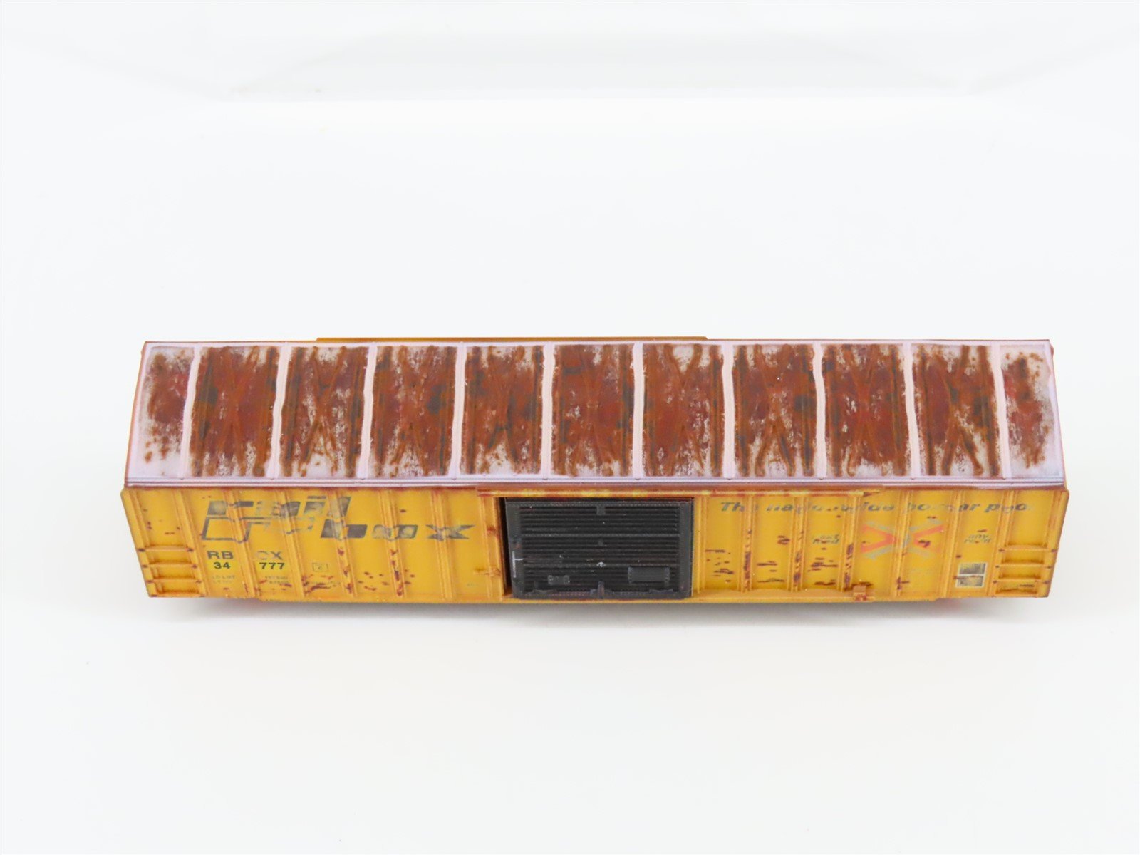 N Scale Micro-Trains MTL 07100580 QUAX Salvage 89' Flat Car #281102 w/ Boxcar
