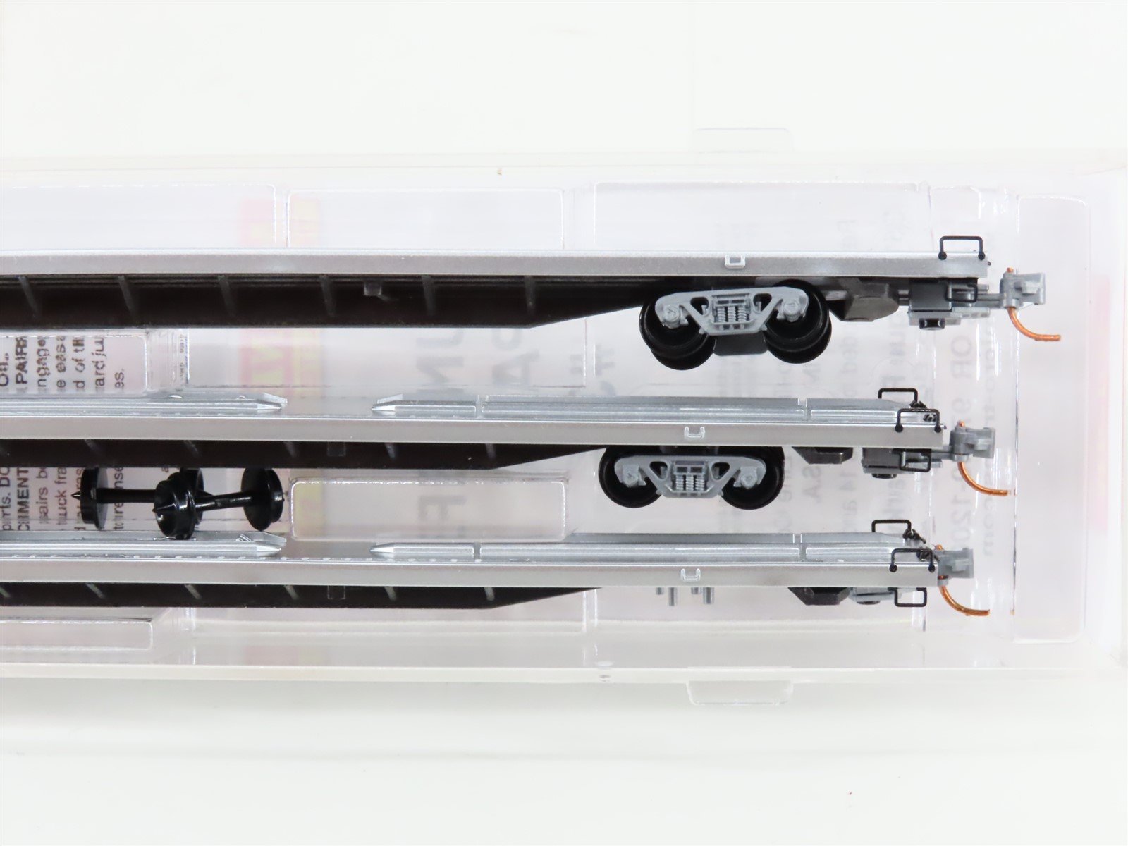 N Scale Micro-Trains MTL Runner Pack #39 RBBX Ringling Bros. 89' TOFC Flat Cars