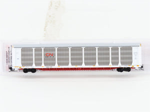N Scale Micro-Trains MTL 11100341 NKCR CN 89' Tri-Level Closed Autorack #9199