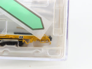 N Scale Atlas NSE ATL18-20 UP Union Pacific 89' Flat Car #983123 w/ Pipe Load