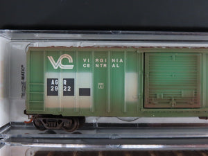 N Scale Micro-Trains MTL 50' Rib Side Box Cars 5-Pack - Weathered & Graffiti
