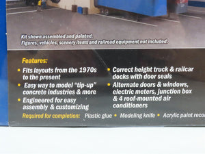 N Scale Walthers Cornerstone Kit 933-3862 Modern Concrete Warehouse - SEALED