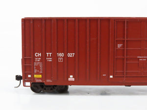 HO Scale LBF CHTT / UP Union Pacific 50' Hi-Cube Box Car #160027 w/ Graffiti