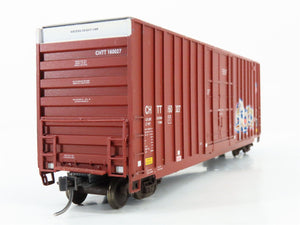 HO Scale LBF CHTT / UP Union Pacific 50' Hi-Cube Box Car #160027 w/ Graffiti