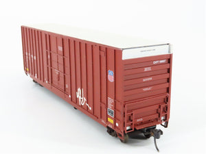 HO Scale LBF CHTT / UP Union Pacific 50' Hi-Cube Box Car #160027 w/ Graffiti