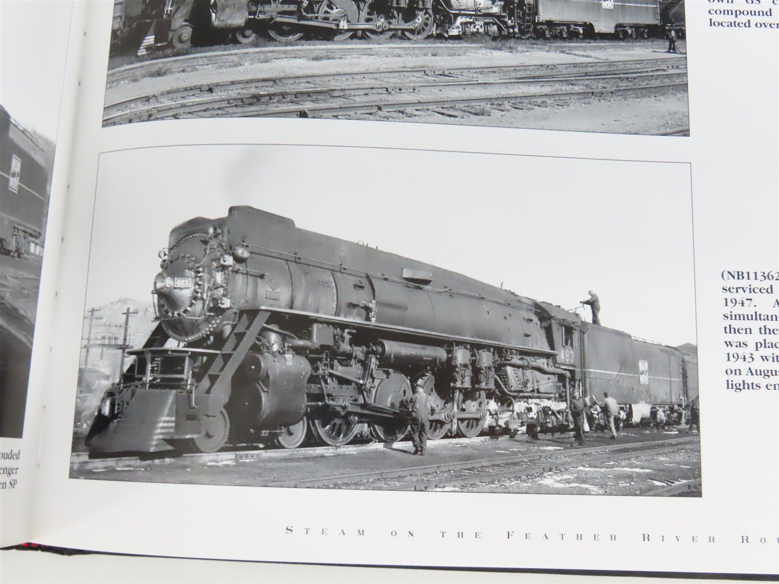 Steam on the Feather River Route by the NMRA ©2002 HC Book