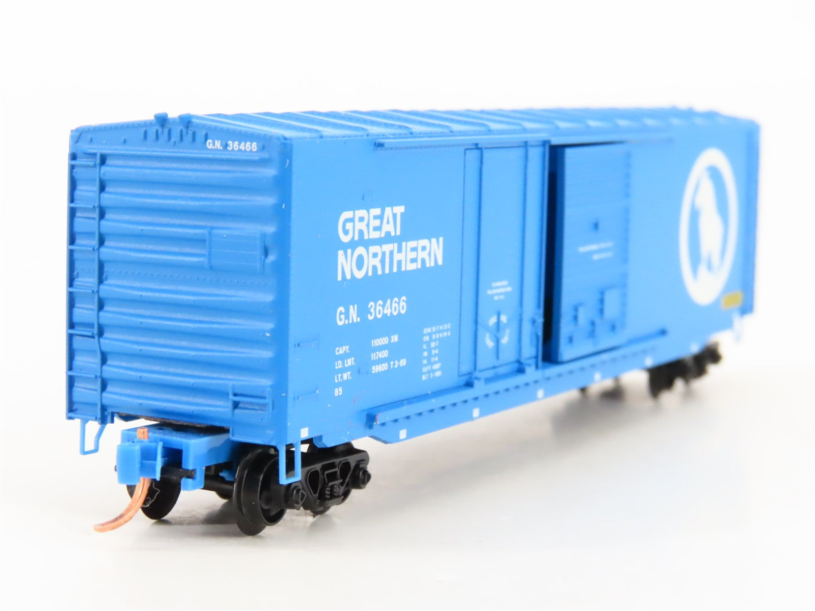 N Scale Micro-Trains 76060 GN Great Northern 50' Box Car 36466 RTR