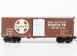 N Scale Micro-Trains 73040 ATSF Santa Fe 40' Box Car 39834 RTR