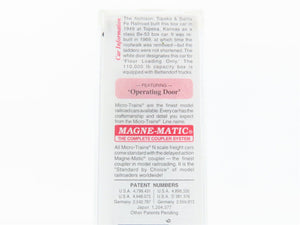 N Scale Micro-Trains 73040 ATSF Santa Fe 40' Box Car 39834 RTR