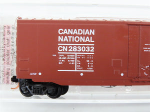 N Scale Micro-Trains 38340 CN Canadian National 50' Plug Door Box Car 283032 RTR