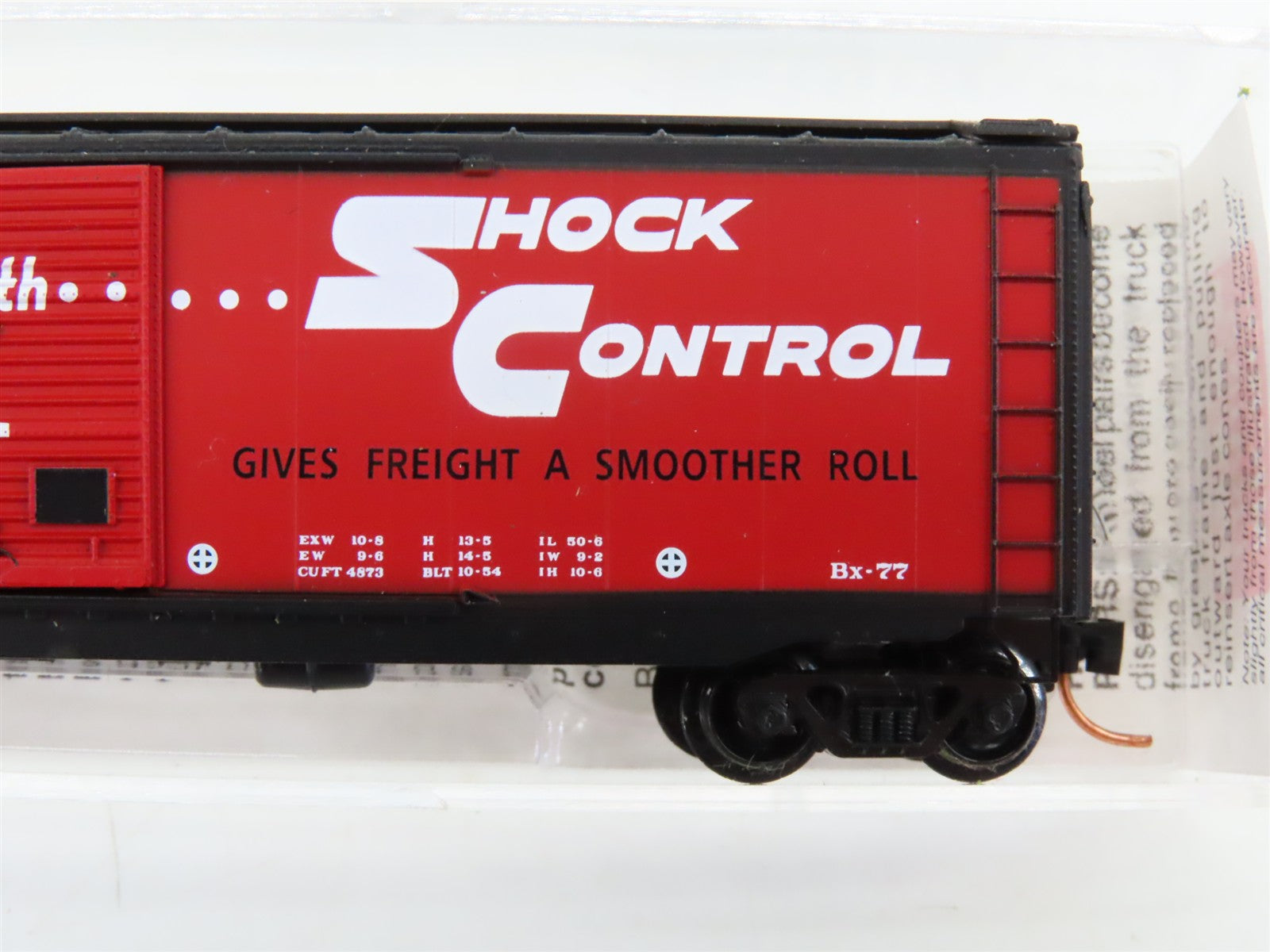 N Scale Micro-Trains 31340 ATSF Santa Fe 50' Box Car 10001 RTR