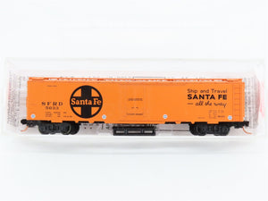 N Scale Micro-Trains 52050 ATSF Santa Fe 52' Express Reefer 5033 RTR