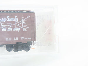 N Scale Micro-Trains 20460 ATSF Atchison, Topeka & Santa Fe 40' Box Car RTR