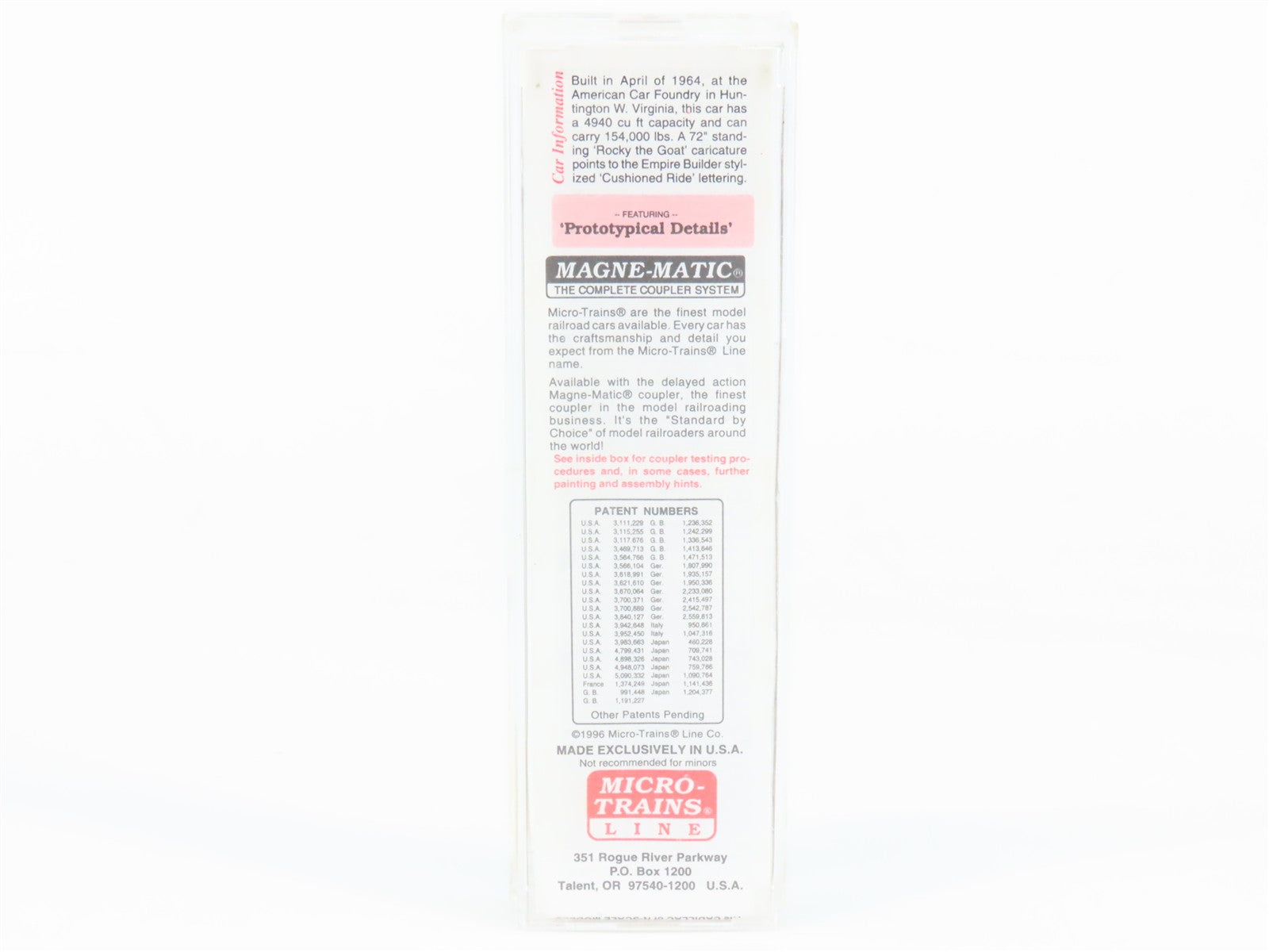 N Scale Micro-Trains 32340 GN Great Northern 50' Plug Door Box Car 8832 RTR