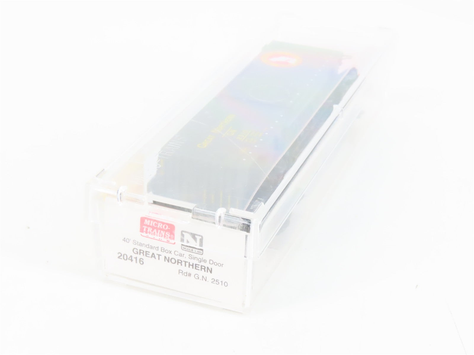 N Scale Micro-Trains 20416 GN Great Northern 40' Box Car 2510 RTR