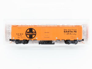 N Scale Micro-Trains 52050 SFRD Santa Fe 52' Express Reefer 5033 RTR