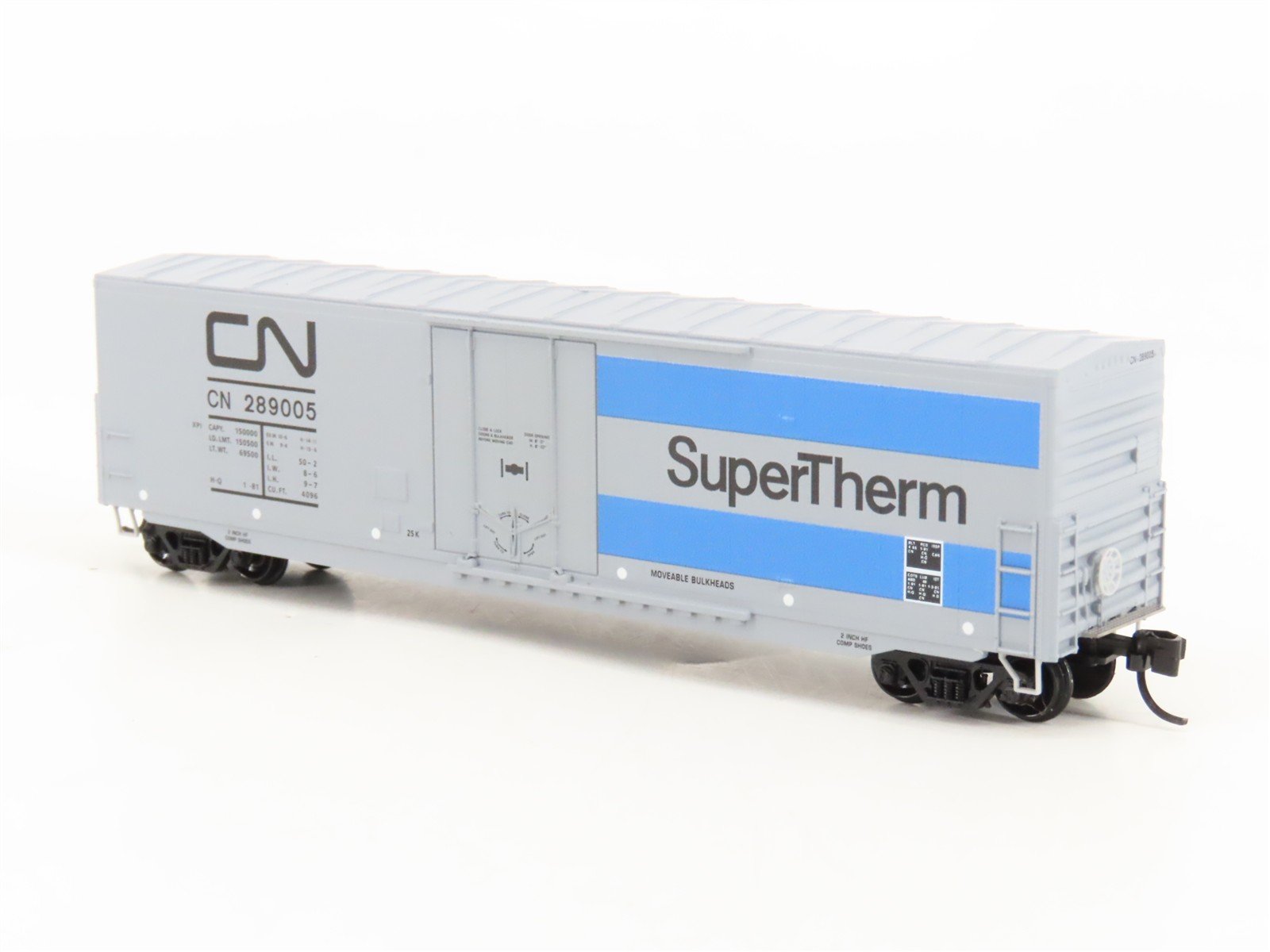 N Scale Micro-Trains 18100090 CN Canadian National 50' Box Car 289005 RTR