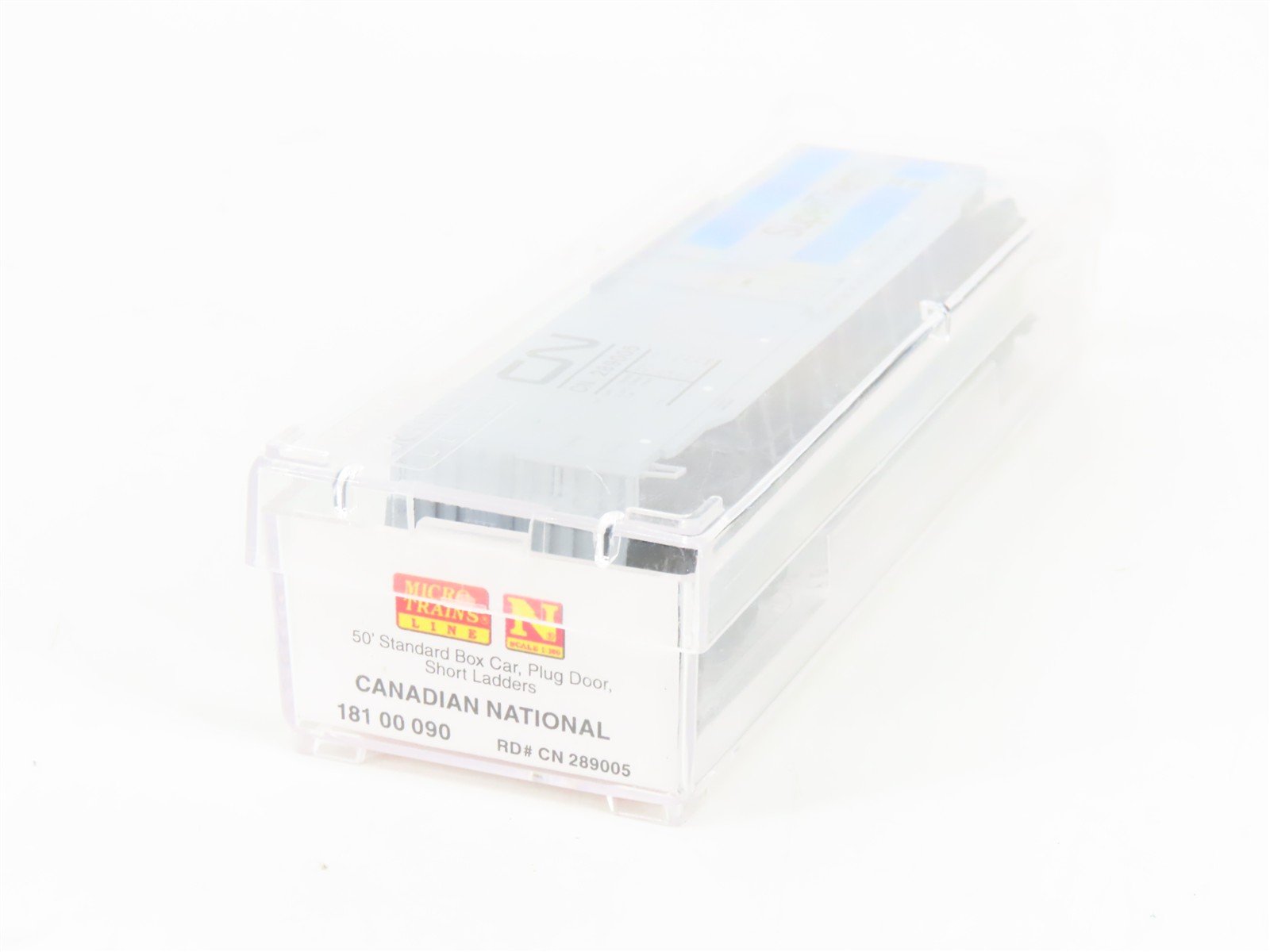 N Scale Micro-Trains 18100090 CN Canadian National 50' Box Car 289005 RTR