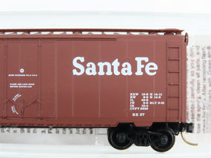 N Scale Micro-Trains 21110 ATSF Santa Fe 40' Plug Door Box Car 149953 RTR