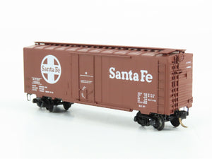 N Scale Micro-Trains 21110 ATSF Santa Fe 40' Plug Door Box Car 149953 RTR