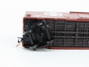 N Scale Micro-Trains 21110 ATSF Santa Fe 40' Plug Door Box Car 149953 RTR