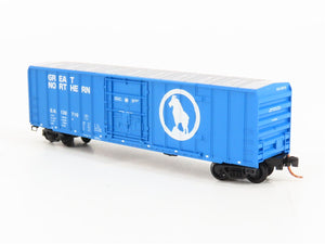 N Scale Micro-Trains 02700070 Great Northern 50' Rib Side Plug Door Box Car RTR