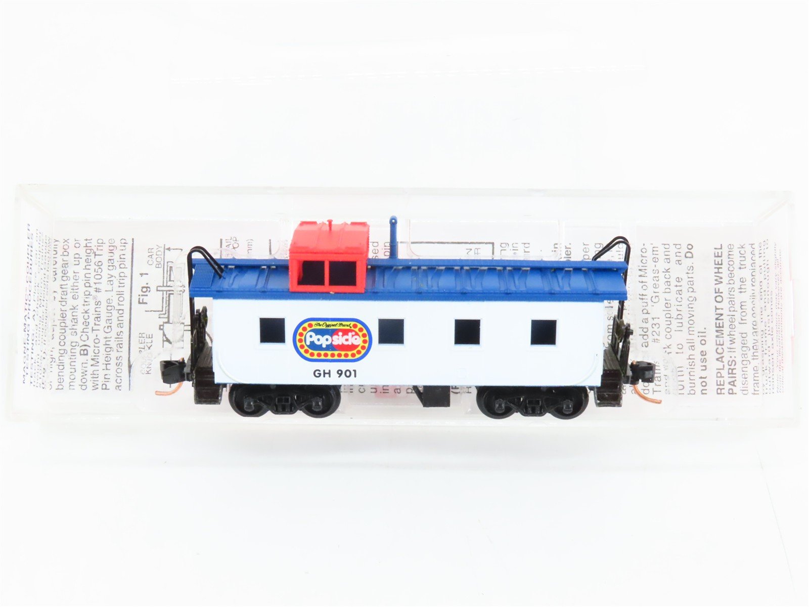 N Scale Micro-Trains 100130 GH Popsicle 36' Caboose 901 RTR
