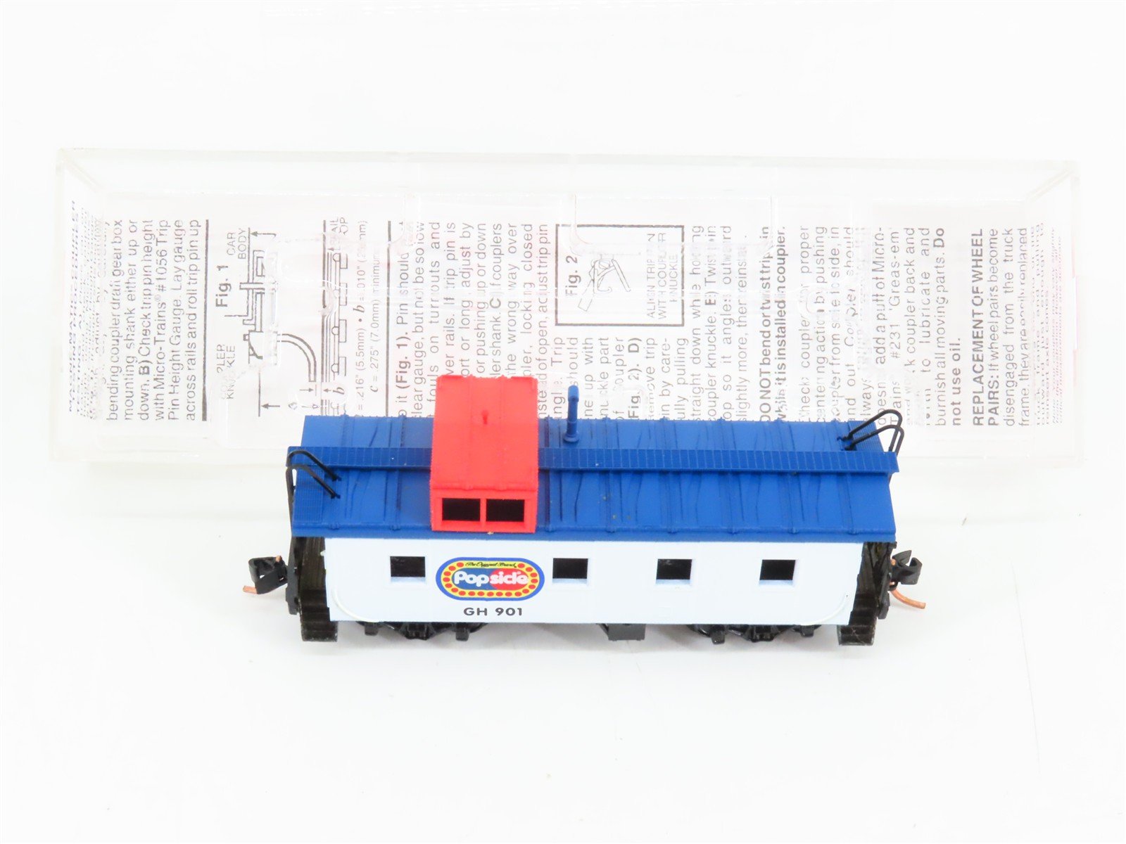 N Scale Micro-Trains 100130 GH Popsicle 36' Caboose 901 RTR