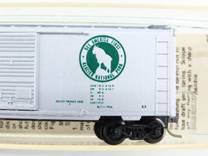 N Scale Micro-Trains 20100 GN Great Northern 40' Box Car 2499 RTR