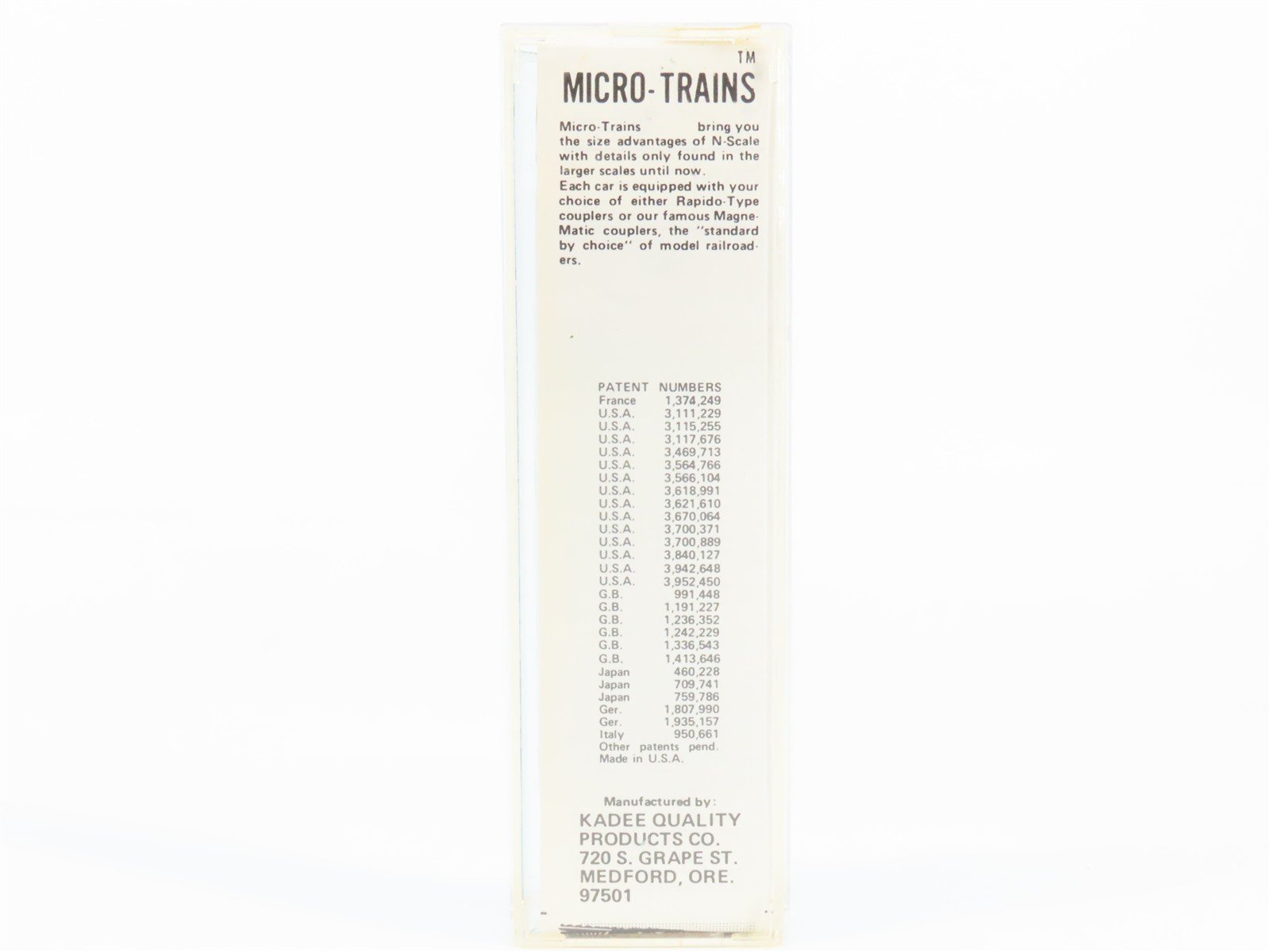 N Scale Micro-Trains 20100 GN Great Northern 40' Box Car 2499 RTR