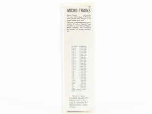 N Scale Micro-Trains 20100 GN Great Northern 40' Box Car 2499 RTR