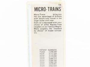 N Scale Micro-Trains 20100 GN Great Northern 40' Box Car 2499 RTR