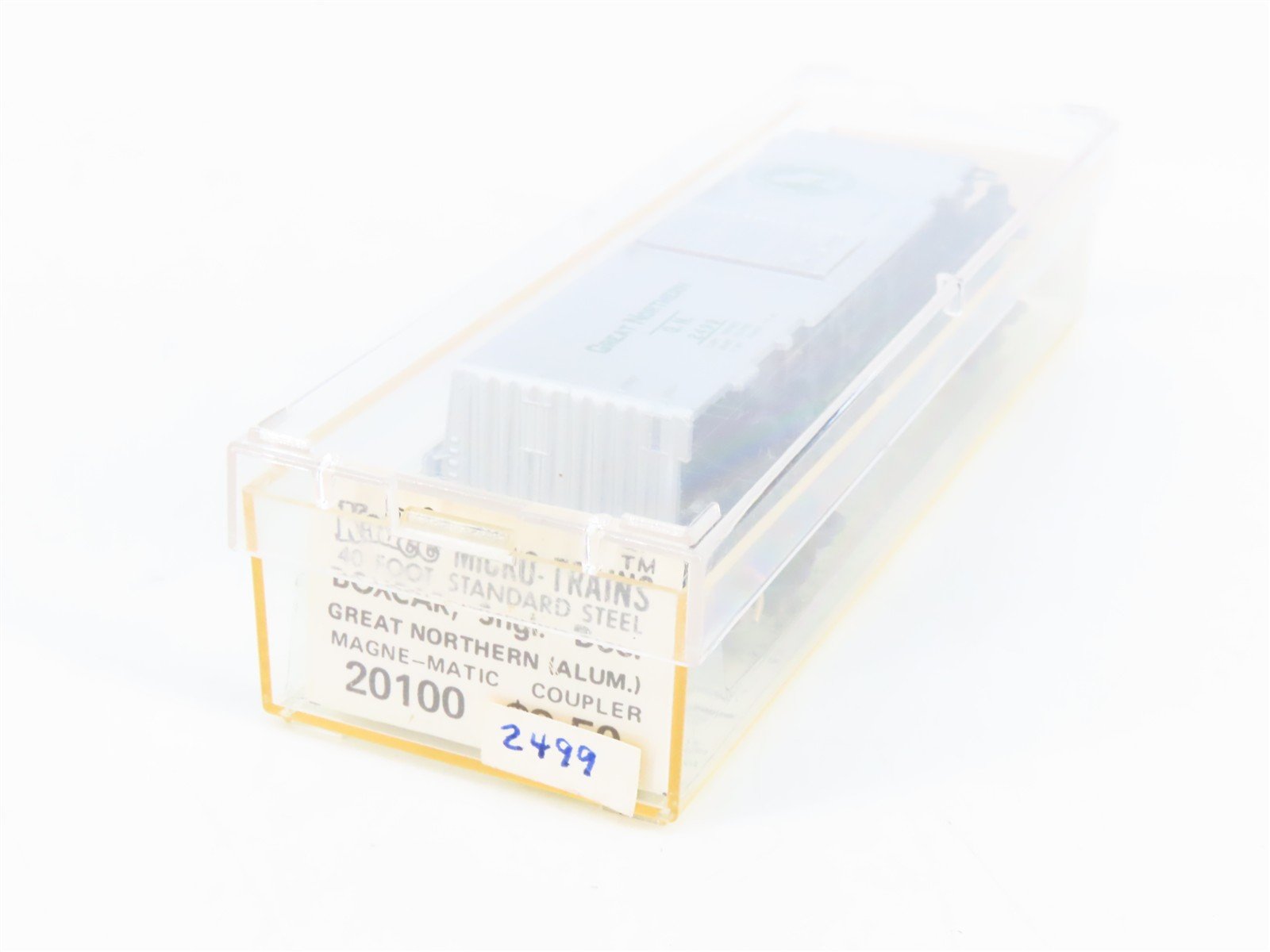 N Scale Micro-Trains 20100 GN Great Northern 40' Box Car 2499 RTR