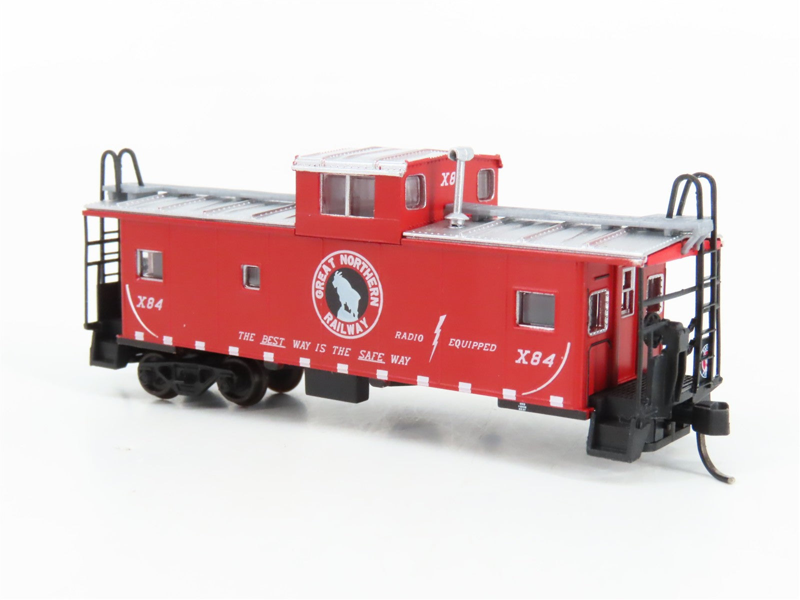 N Scale Atlas 50005603 GN Great Northern Standard Cupola Caboose X84 RTR