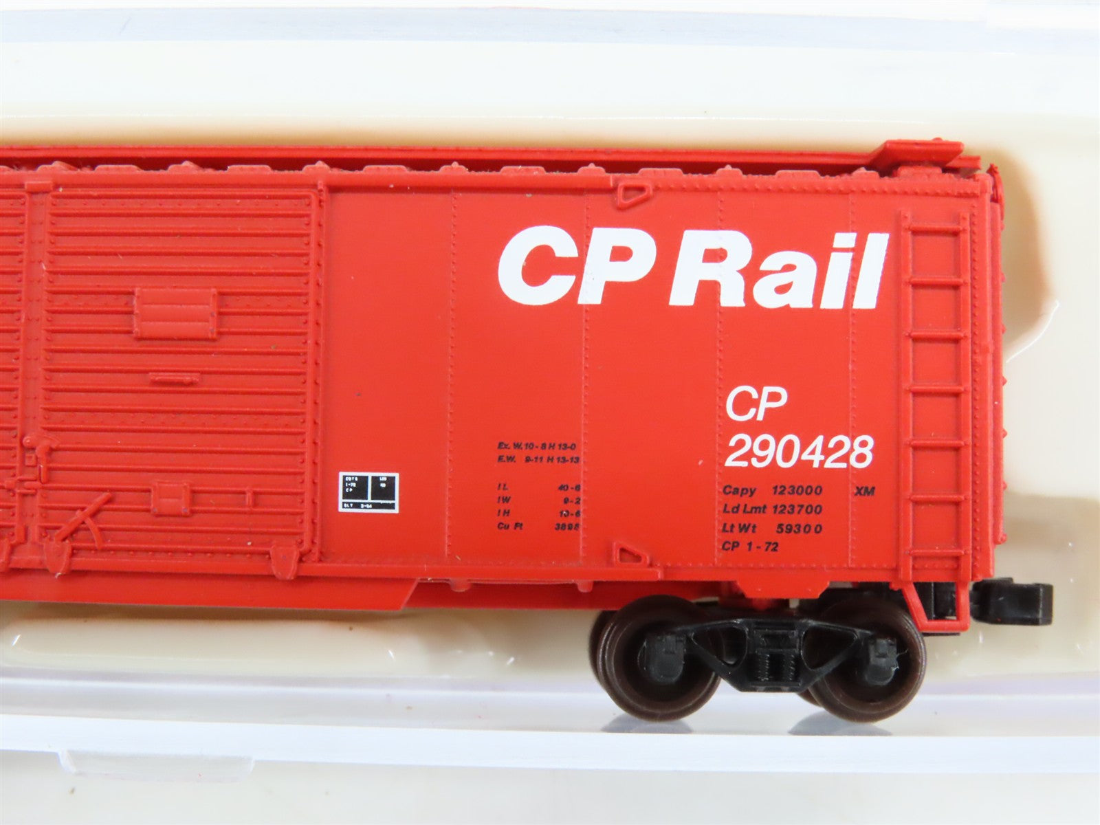 N Scale Atlas 50003643 CP Canadian Pacific 40' Box Car 290428 RTR