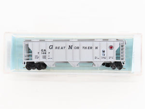 N Scale Atlas 9212-2 GN Great Northern 47' 2-Bay Covered Hopper 71697 RTR