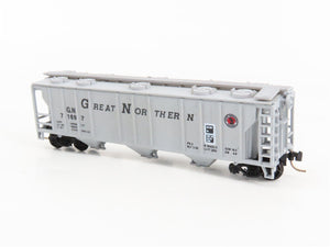 N Scale Atlas 9212-2 GN Great Northern 47' 2-Bay Covered Hopper 71697 RTR