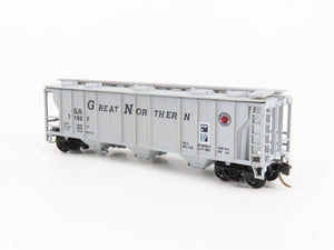 N Scale Atlas 9212-2 GN Great Northern 47' 2-Bay Covered Hopper 71697 RTR