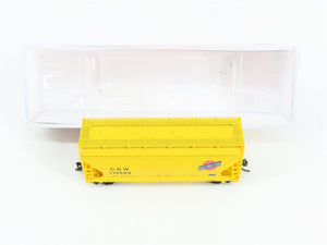 N Scale InterMountain 66522-11 Chicago & North Western 2-Bay Covered Hopper RTR
