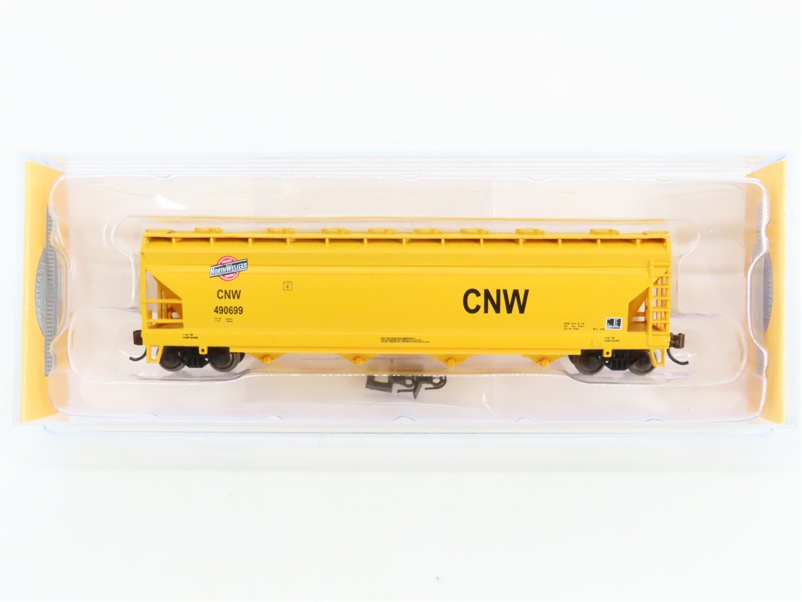 N Scale Bachmann 17558 Chicago & North Western 56' 4-Bay Center-Flow Hopper RTR