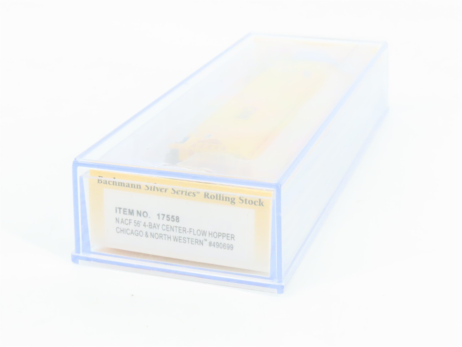 N Scale Bachmann 17558 Chicago & North Western 56' 4-Bay Center-Flow Hopper RTR