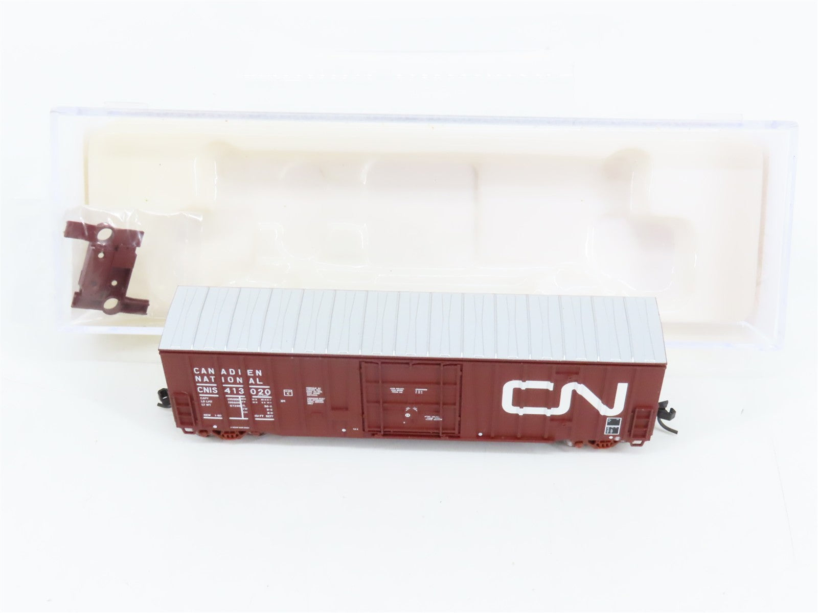 N Scale Atlas 50002145 CN Canadian National 50' NSC 5277 PD Box Car 413020 RTR